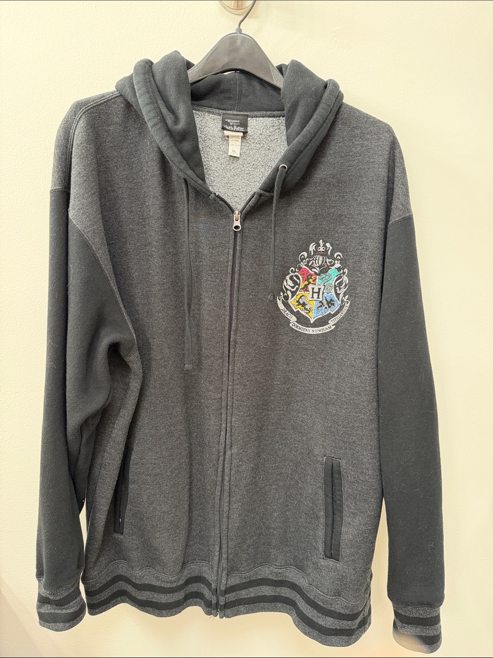 The Wizarding World of Harry Potter Fleece Hoodie - Charcoal